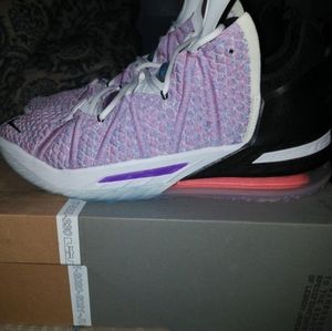 Nike Lebron 18 Graffiti Blue muti-color